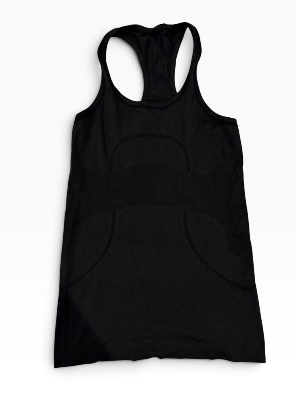 lululemon athletica Black Racerback Muscle Tee